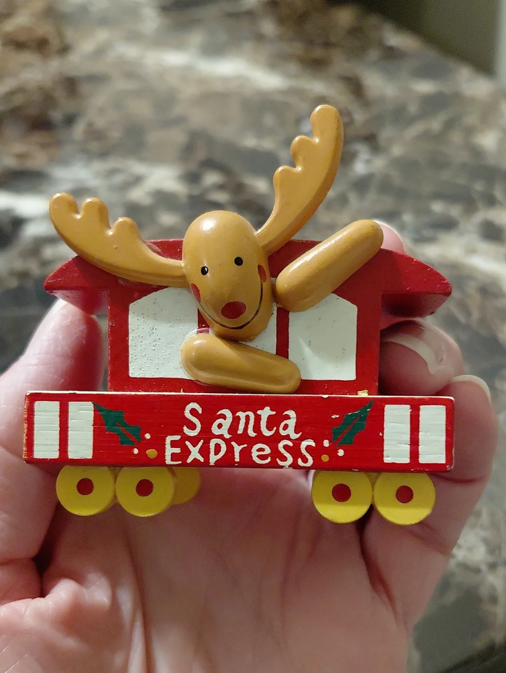 Vintage 1987 Avon Gift Collection Christmas Train Caboose